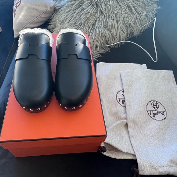 hermes mules men